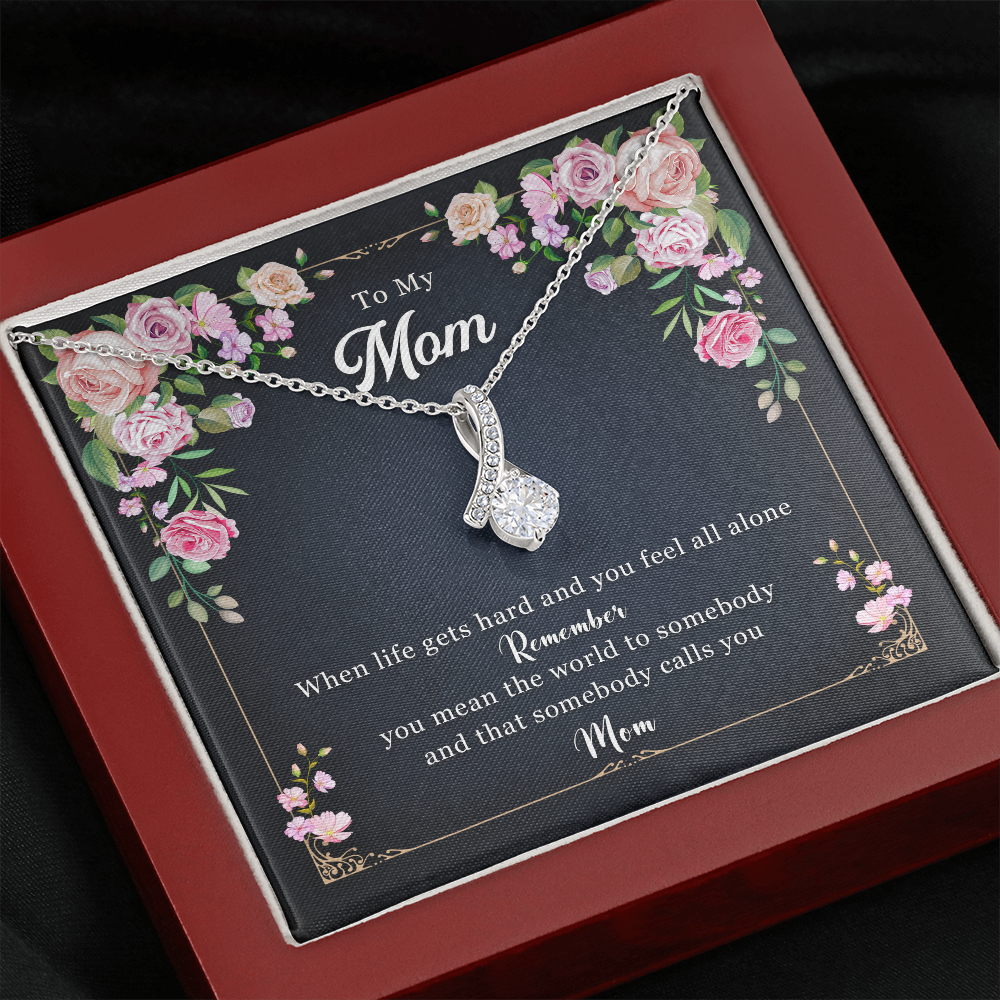 To My Mom Necklace