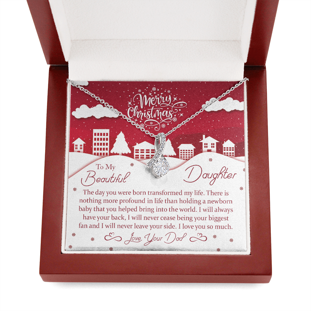 Daughter Gifts From Mom and Dad Necklace