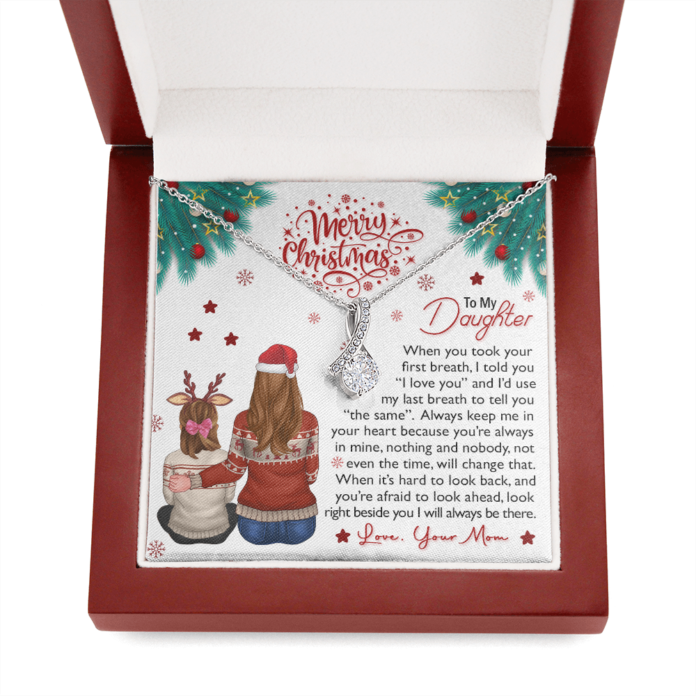 Daughter Gifts From Mom and Dad Necklace