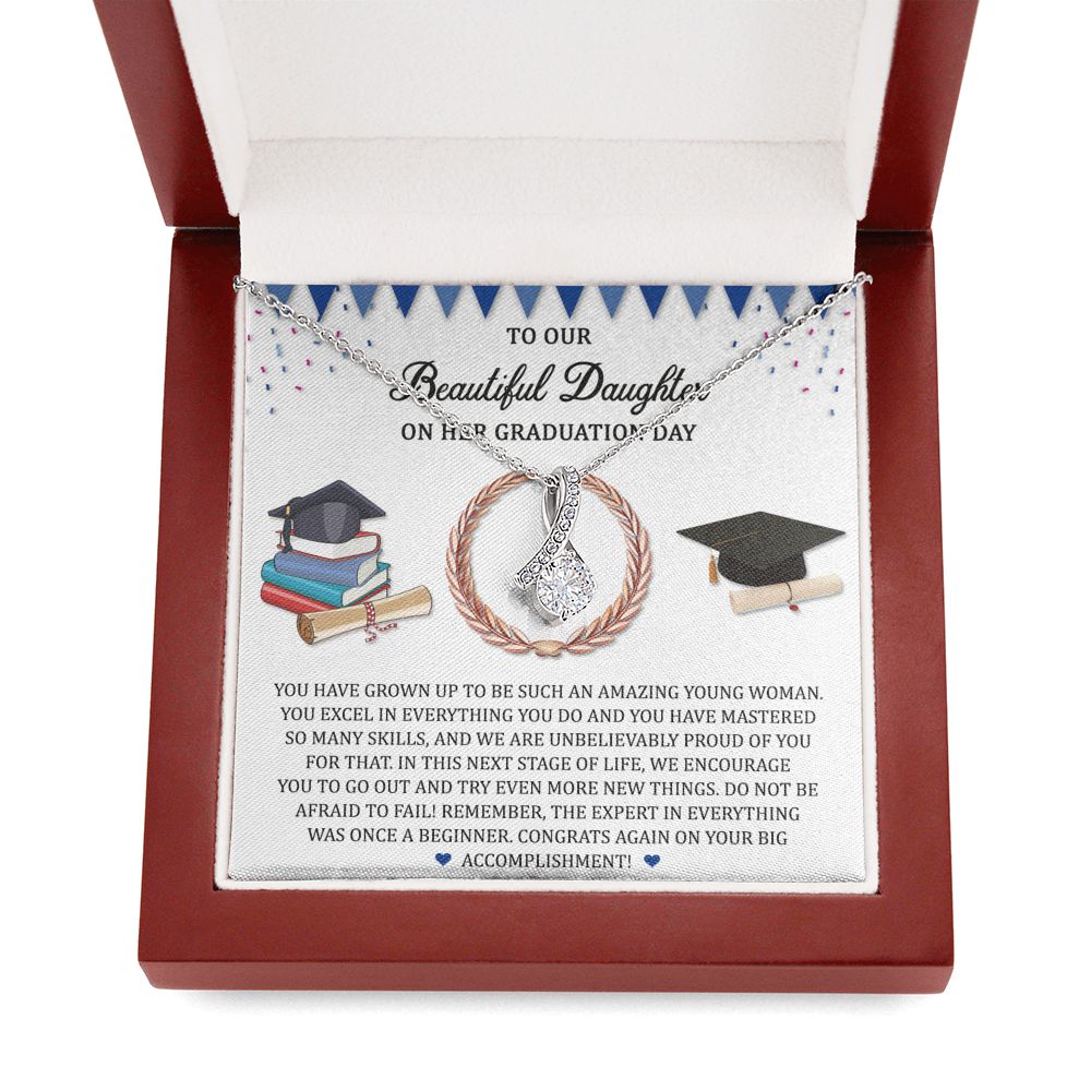 Graduation Necklace For Girls Alluring Beauty Necklace