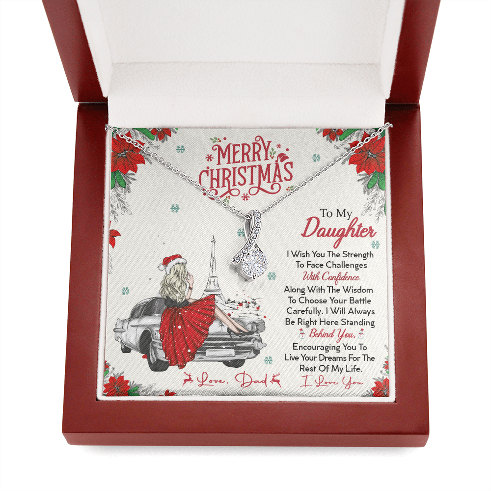 Daughter Gifts From Mom and Dad Necklace