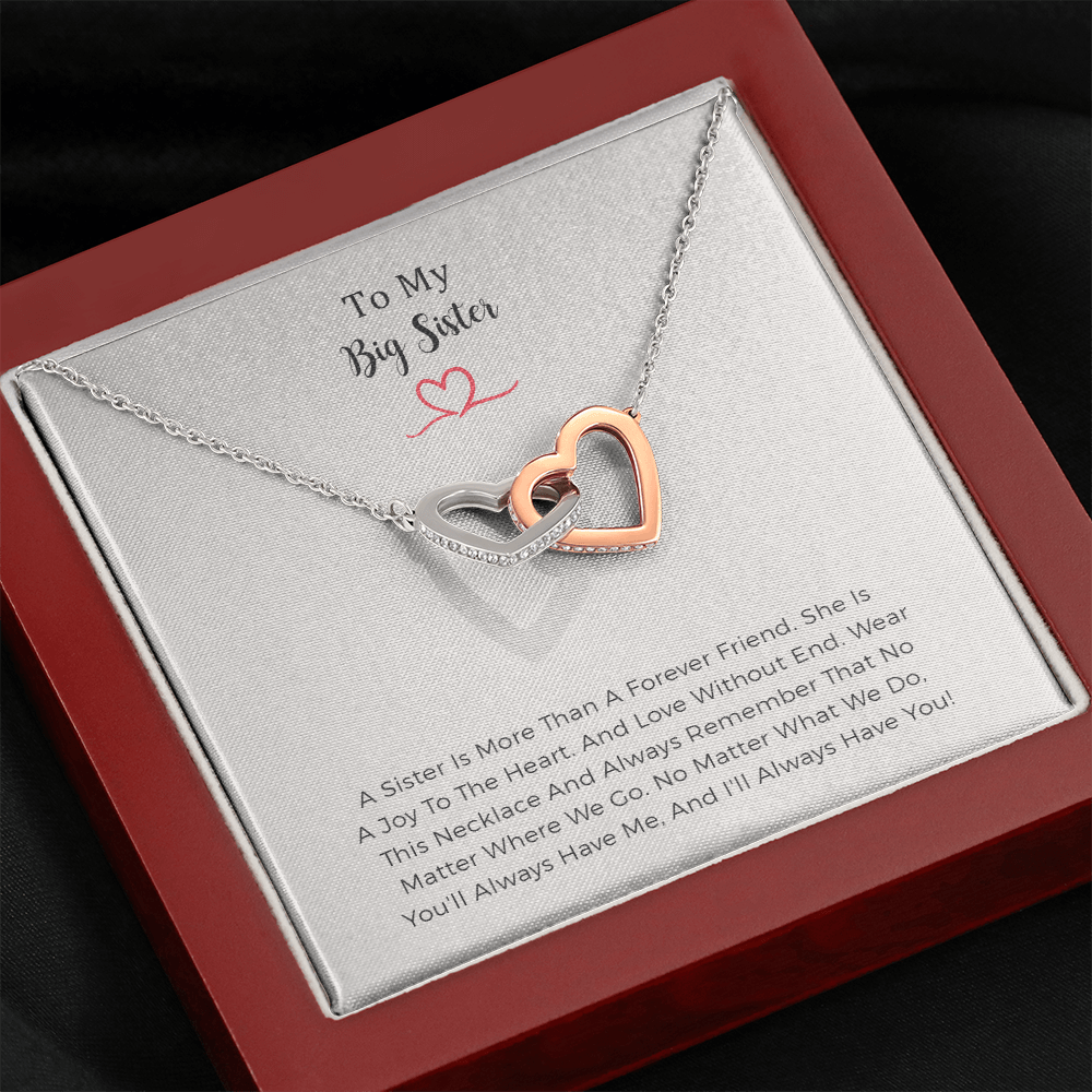 Sister Birthday Gifts From Sister, Best Friend Birthday Gifts Necklace