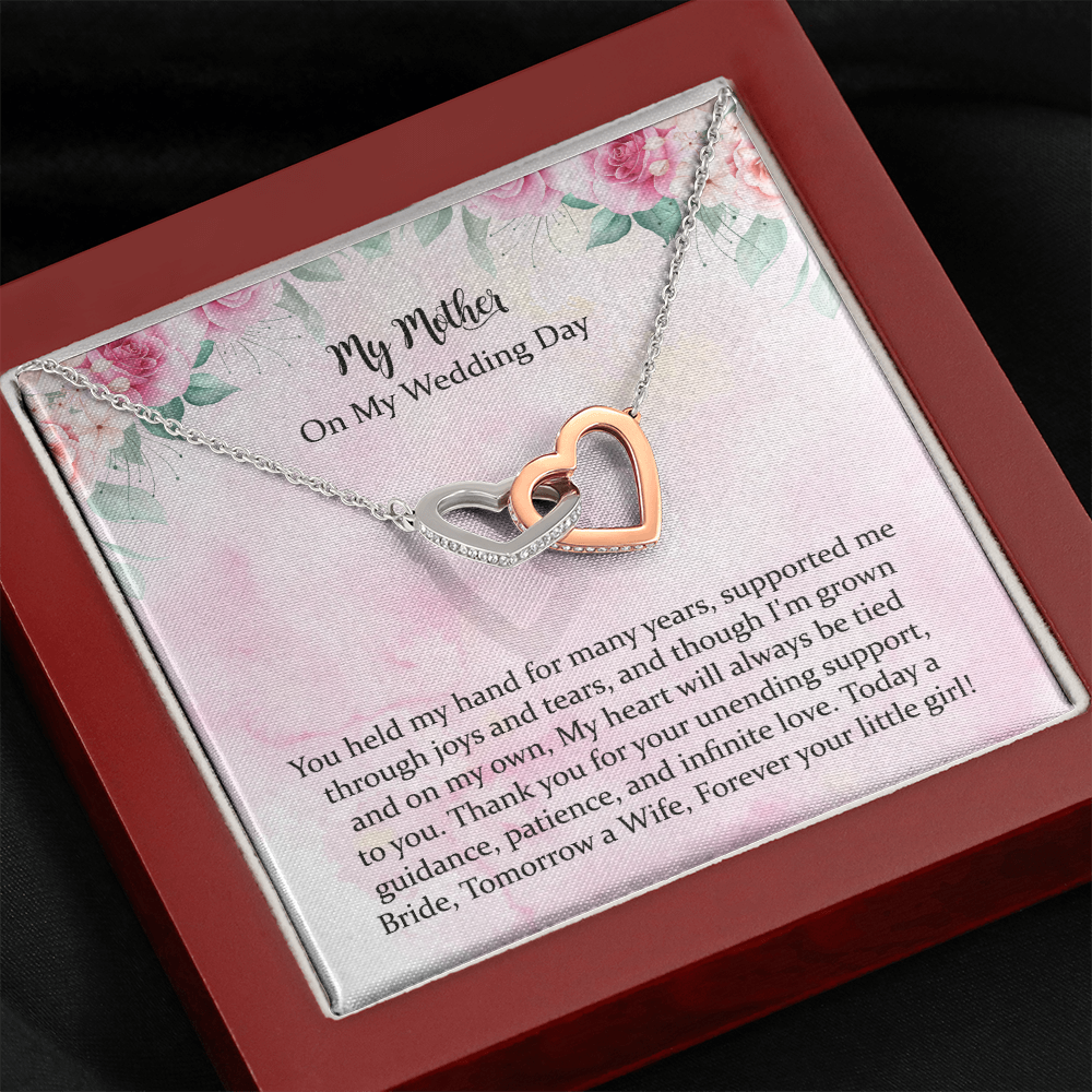 Mother Of The Bride Necklace Gift On Wedding Day From Bride