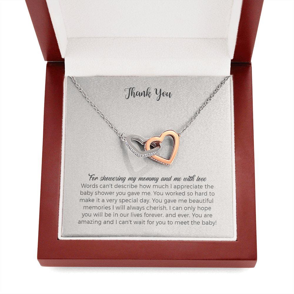 Baby Shower Hostess Gift Thank You Baby Shower Host Gifts Baby Shower Wording Baby Shower Favors Pregnancy Wish Necklace Gifts For Her