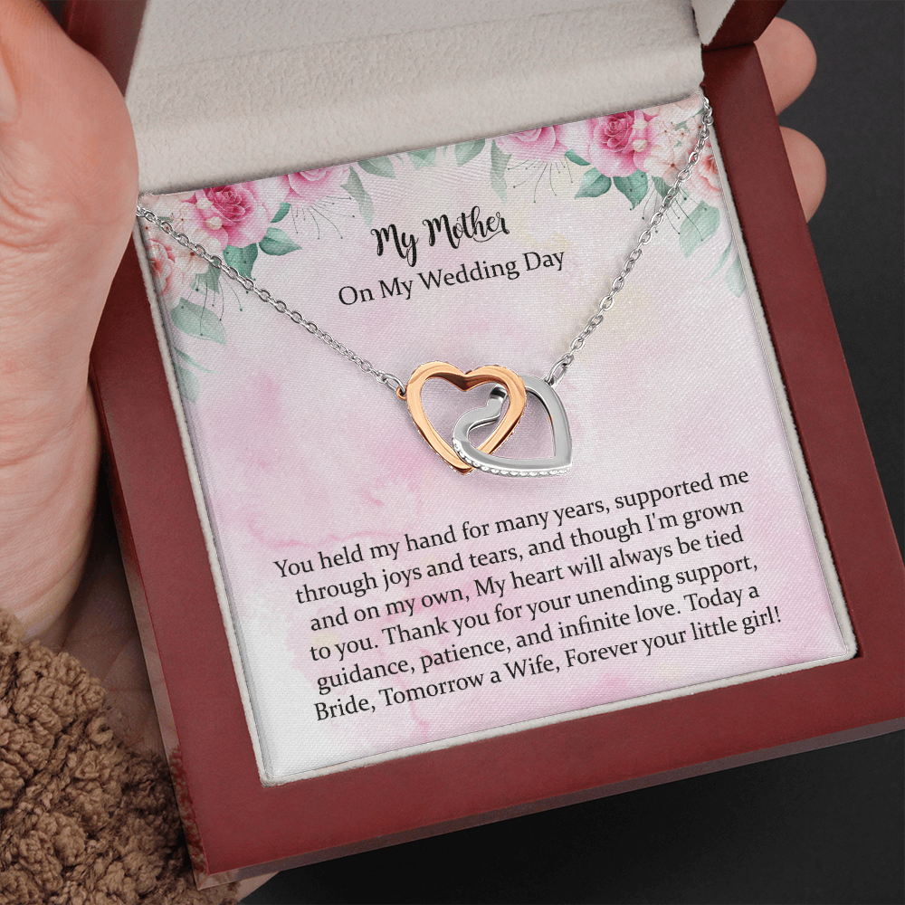 Mother Of The Bride Necklace Gift On Wedding Day From Bride