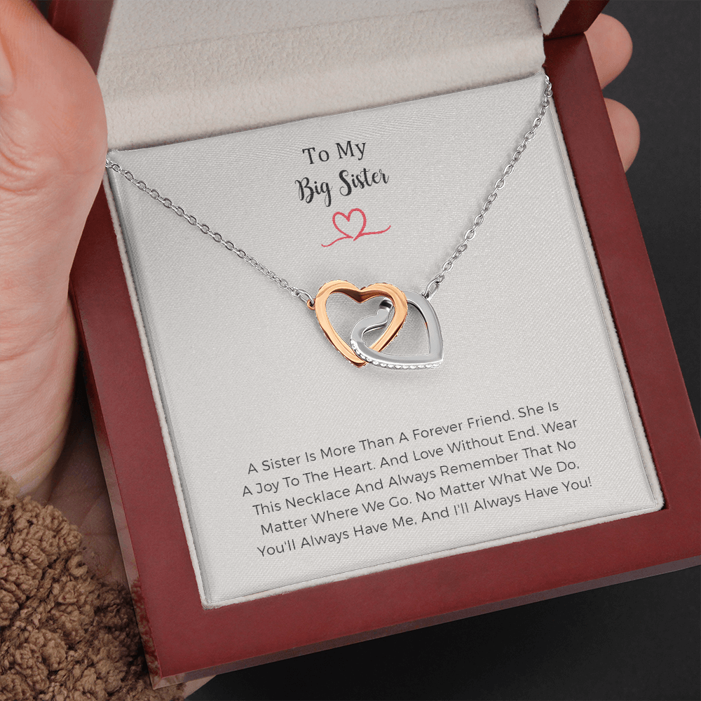 Sister Birthday Gifts From Sister, Best Friend Birthday Gifts Necklace