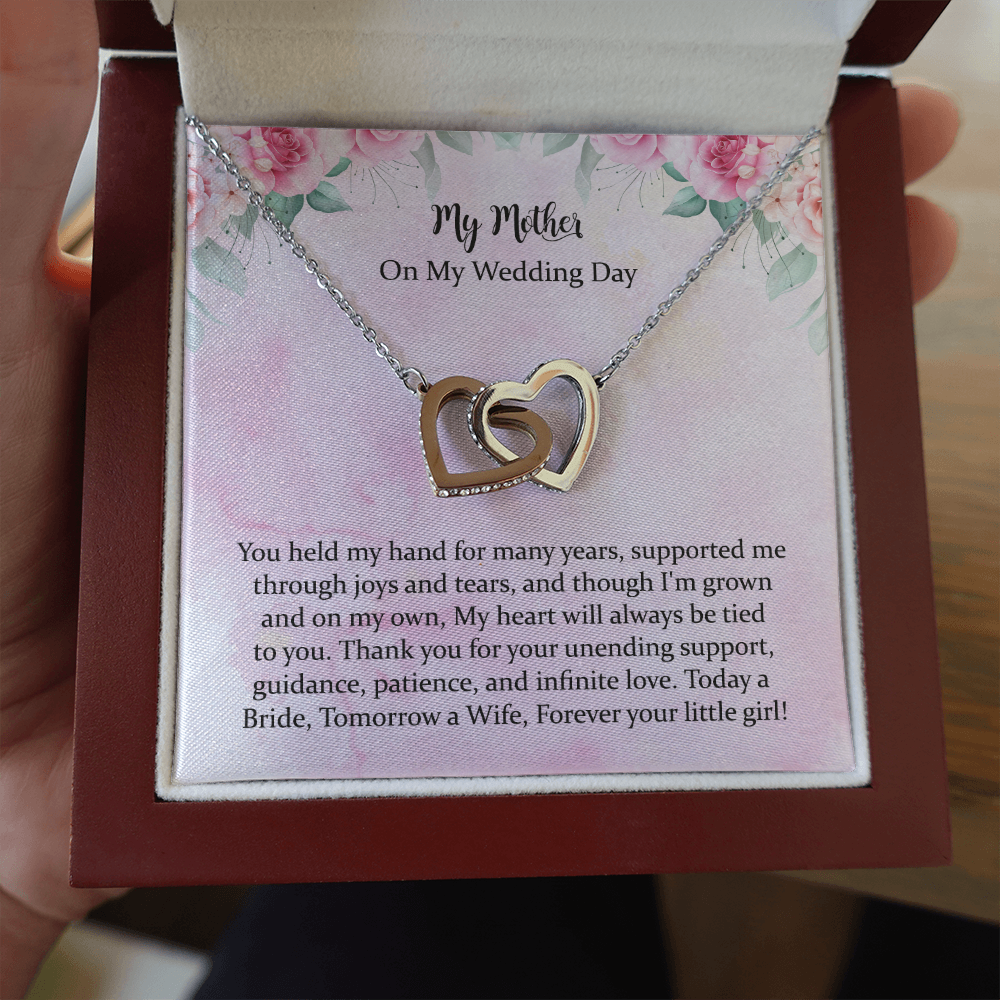 Mother Of The Bride Necklace Gift On Wedding Day From Bride