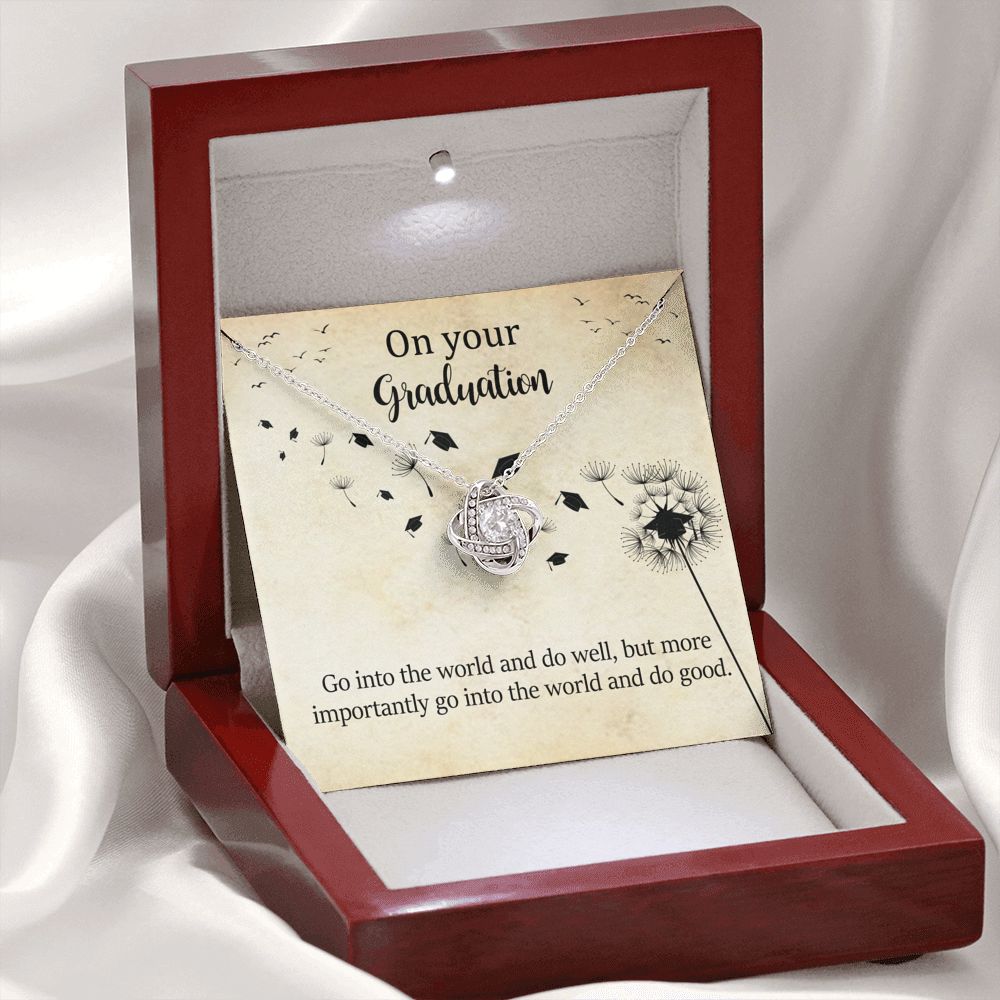 Graduation Necklace Gift for Her, Congratulations Jewelry Gift, Friend Grad Gift, Message, Quotes, Gift Idea