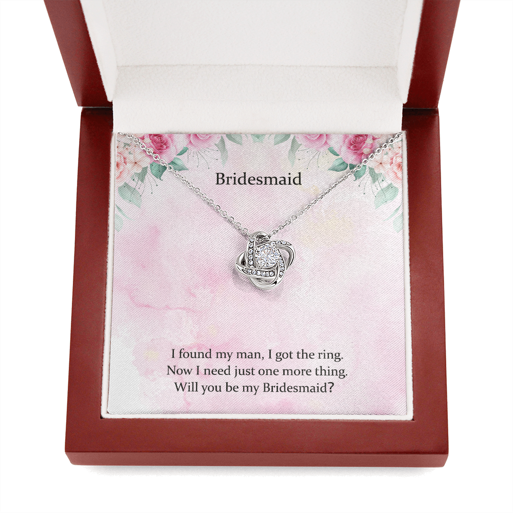 Will You Be My Bridesmaid Gift Bridesmaid Jewelry Gift Bridal Shower Gift For Bridesmaid Proposal Gift Custom Bridesmaid Necklace Gift Card