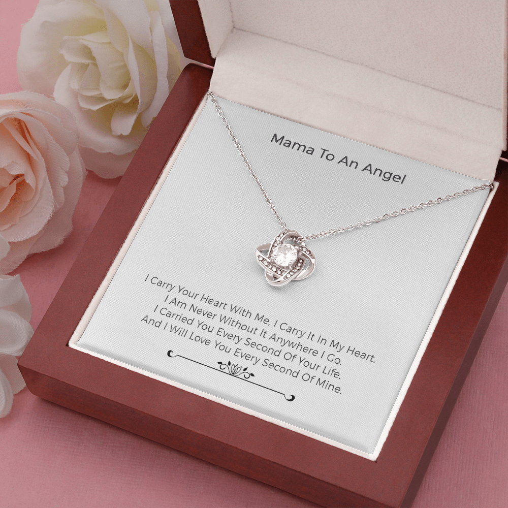 Mom Necklace, Mama To An Angel Necklace, Miscarriage Gift, Miscarriage Keepsake, Pregnancy Loss