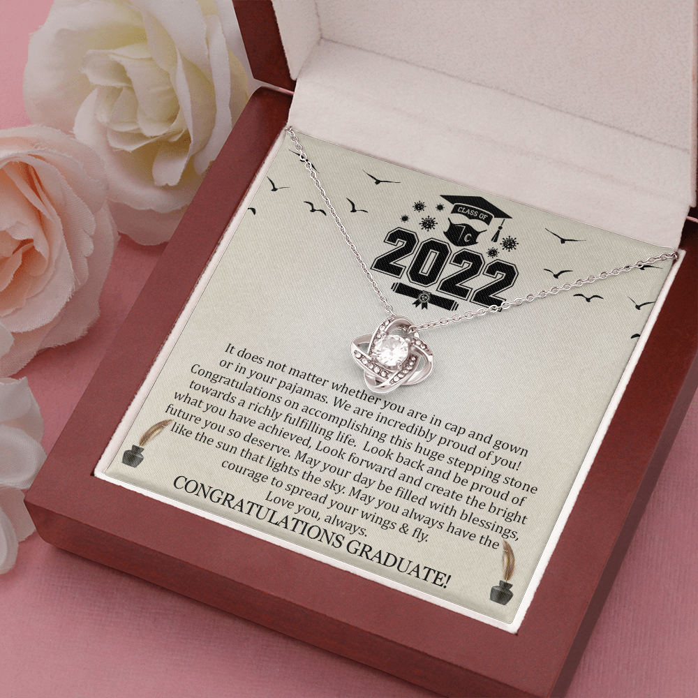 Class Of 2022 Graduation Necklace Gift For Daughter, Senior 2022 Graduation Gift