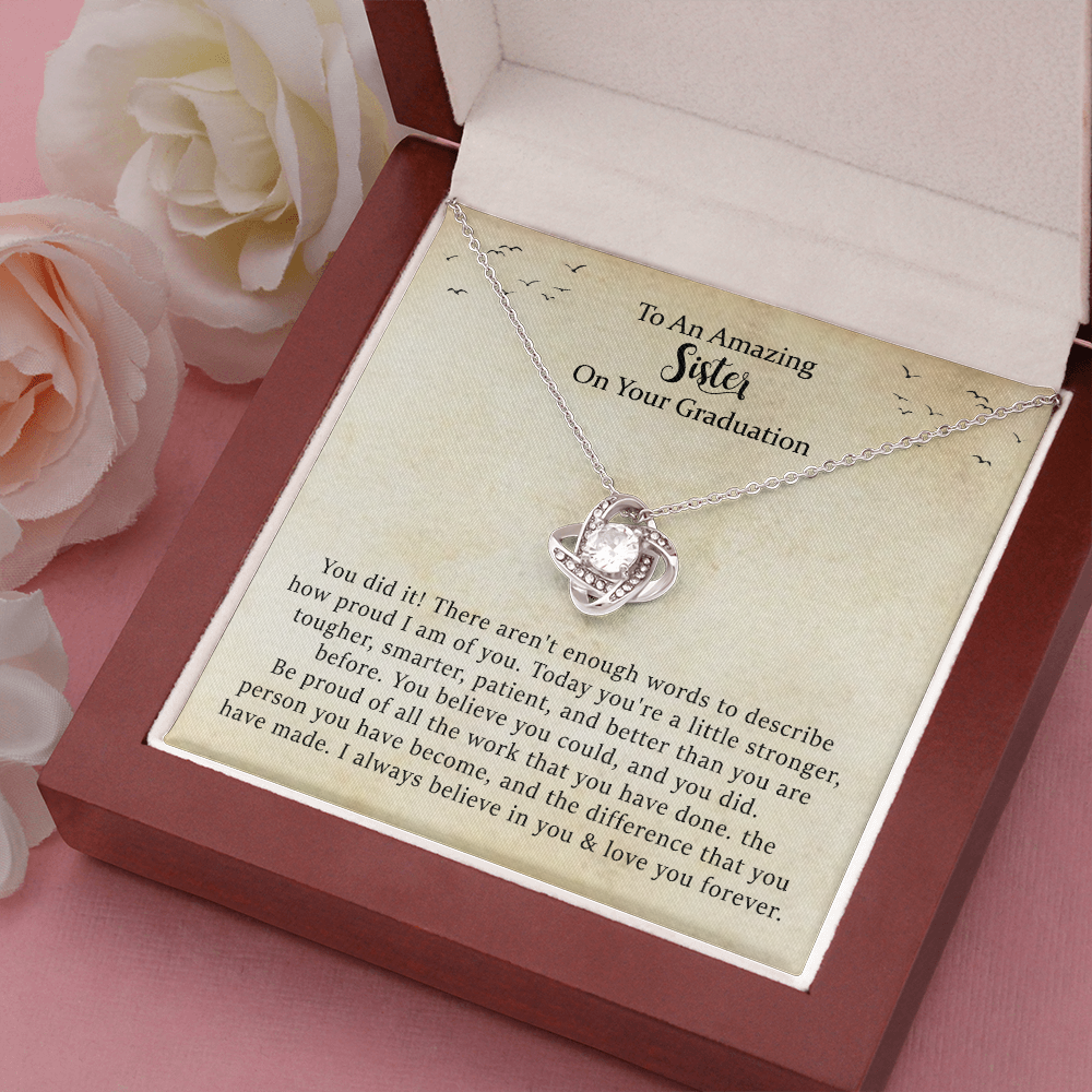 Sentimental Gift For Sister, Meaningful Present For Sister On Graduation, College Graduation Gift For Sister, Graduation High School Gift