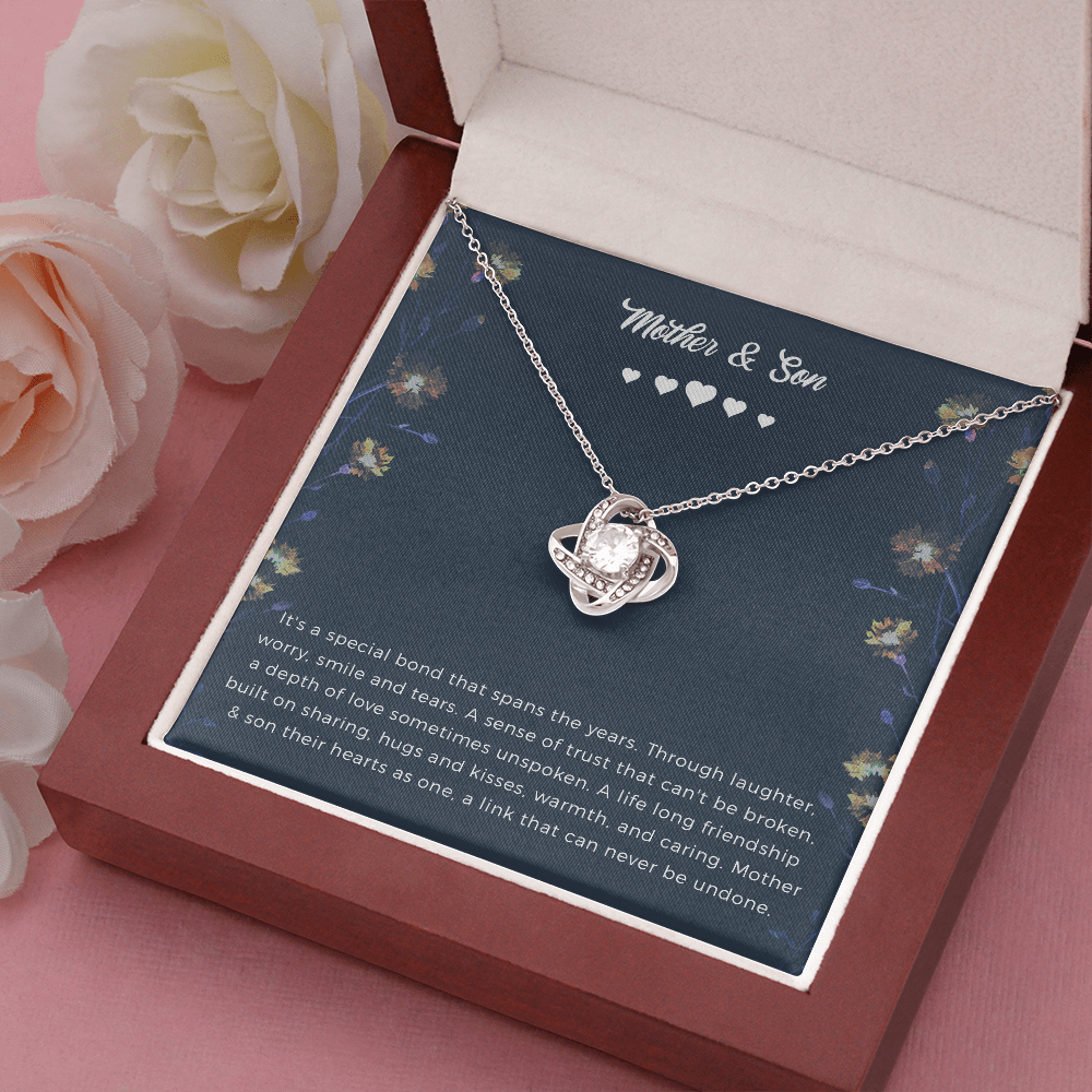 Mother And Son Necklace, Mom Gift, Mother's Day Gift From Son, Birthday Gift, Christmas Gift, Jewelry For Mom