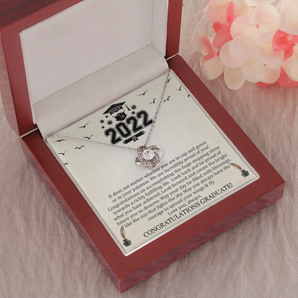 Class Of 2022 Graduation Necklace Gift For Daughter, Senior 2022 Graduation Gift