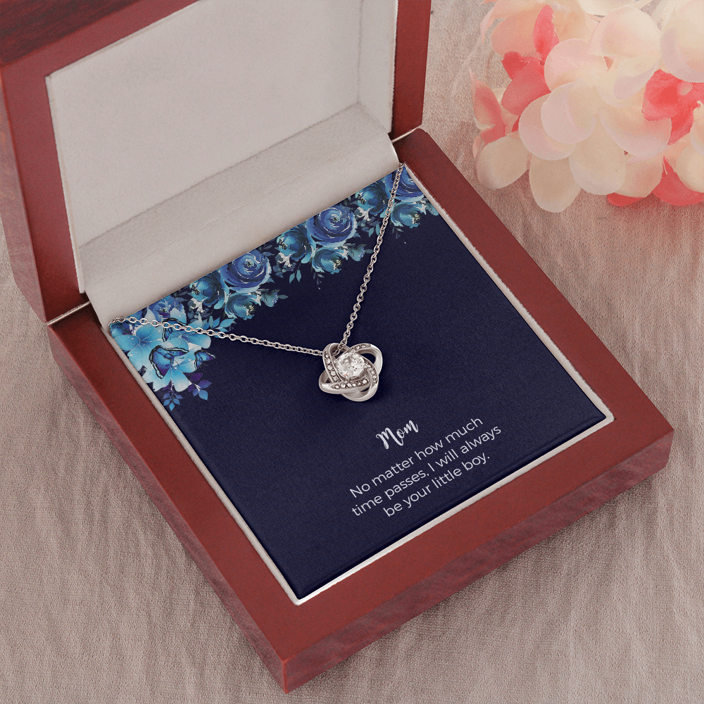 Mom Gifts From Son Necklace, Mom Gift, Gift From Son To Mom, Mother-Son Cross Necklace, Mother-Son Jewelry