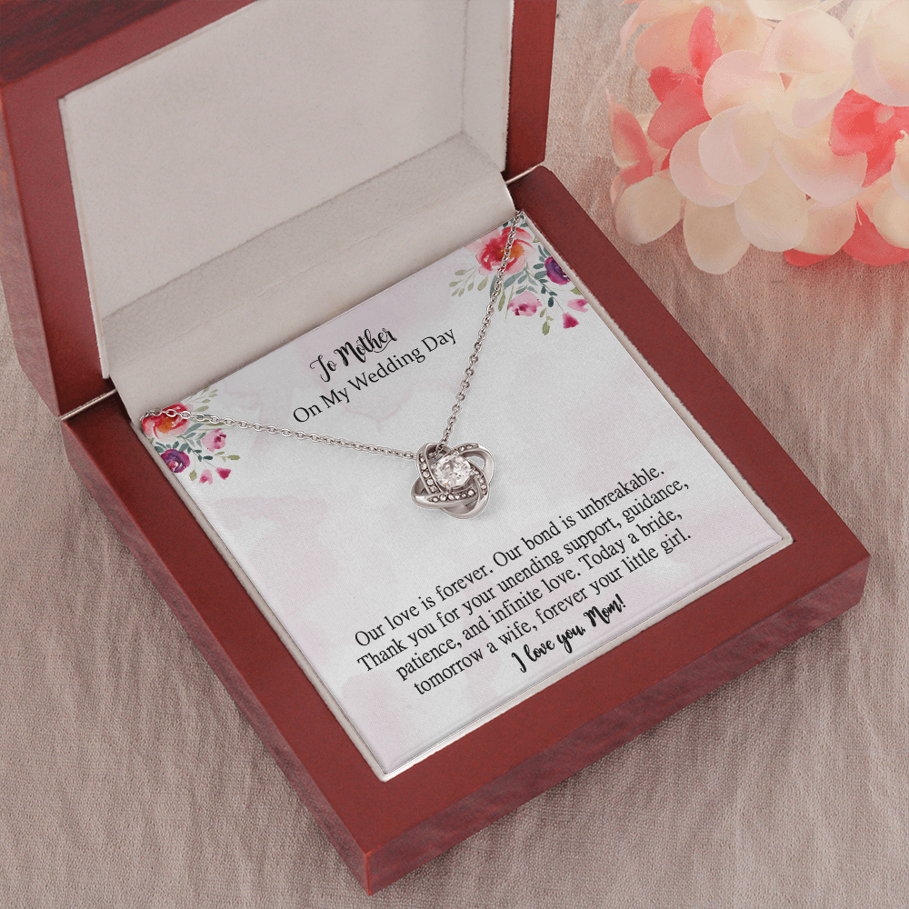 Mother of the Bride Necklace Gift on Wedding Day from Bride