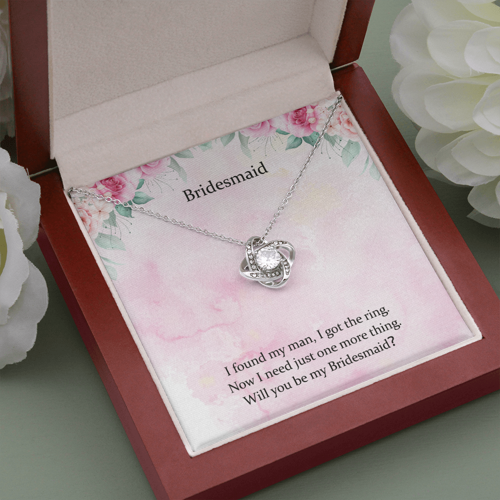 Will You Be My Bridesmaid Gift Bridesmaid Jewelry Gift Bridal Shower Gift For Bridesmaid Proposal Gift Custom Bridesmaid Necklace Gift Card