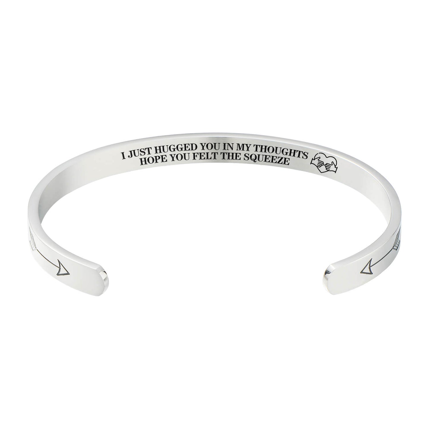 I Just Hugged You In My Thoughts In My Thoughts Hope You Felt The Squeeze Bracelet