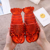 Unisex Lobster Slippers, bass Sandals, Animal Slippers Animal Fish Slippers, Lobster lobster Flip Flops