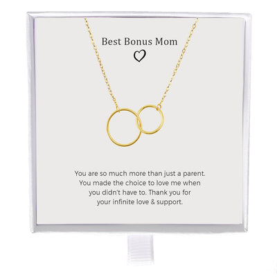 Stepmom Necklace Gift From Daughter, The Other Mom Gift, Second Mom Gi