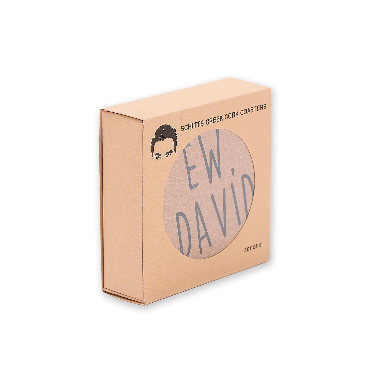 Schitts Creek Merchandise Gift Cork Coasters, Funny Housewarming Gifts Presents Idea Ew David Rose Apothecary Schitt's Creek Quotes Birthday & House Warming Gifts