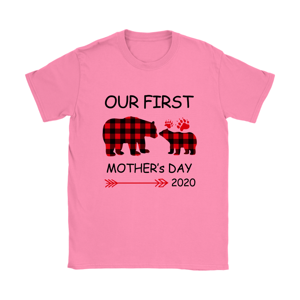 OUR FIRST MOTHER'S DAY Gildan Womens T-Shirt