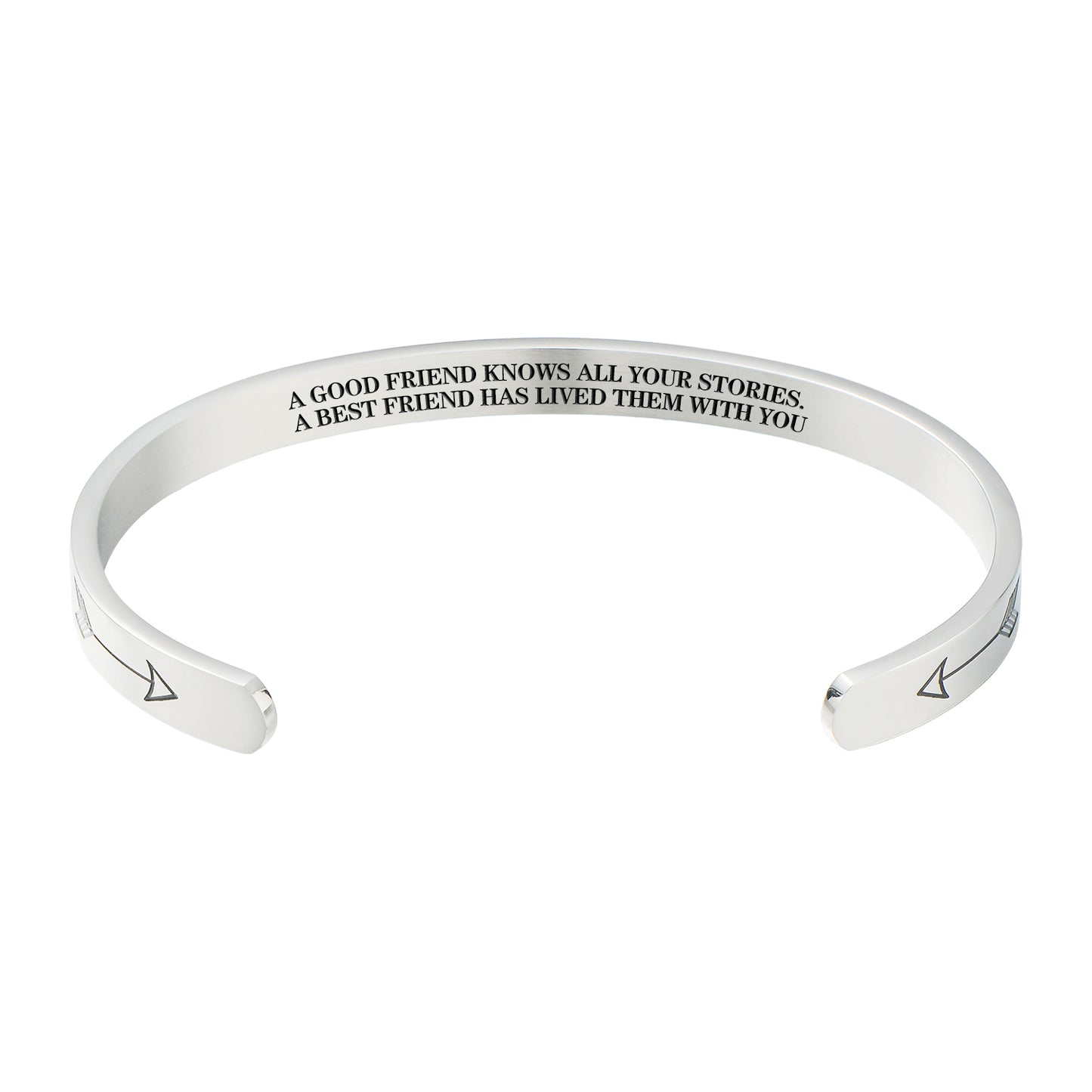 Good Friends Bestie Gifts For Women Her, Bracelet For Friends Birthday Gift - A Good Friend Knows All Your Stories. A Best Friend Has Lived Them With You