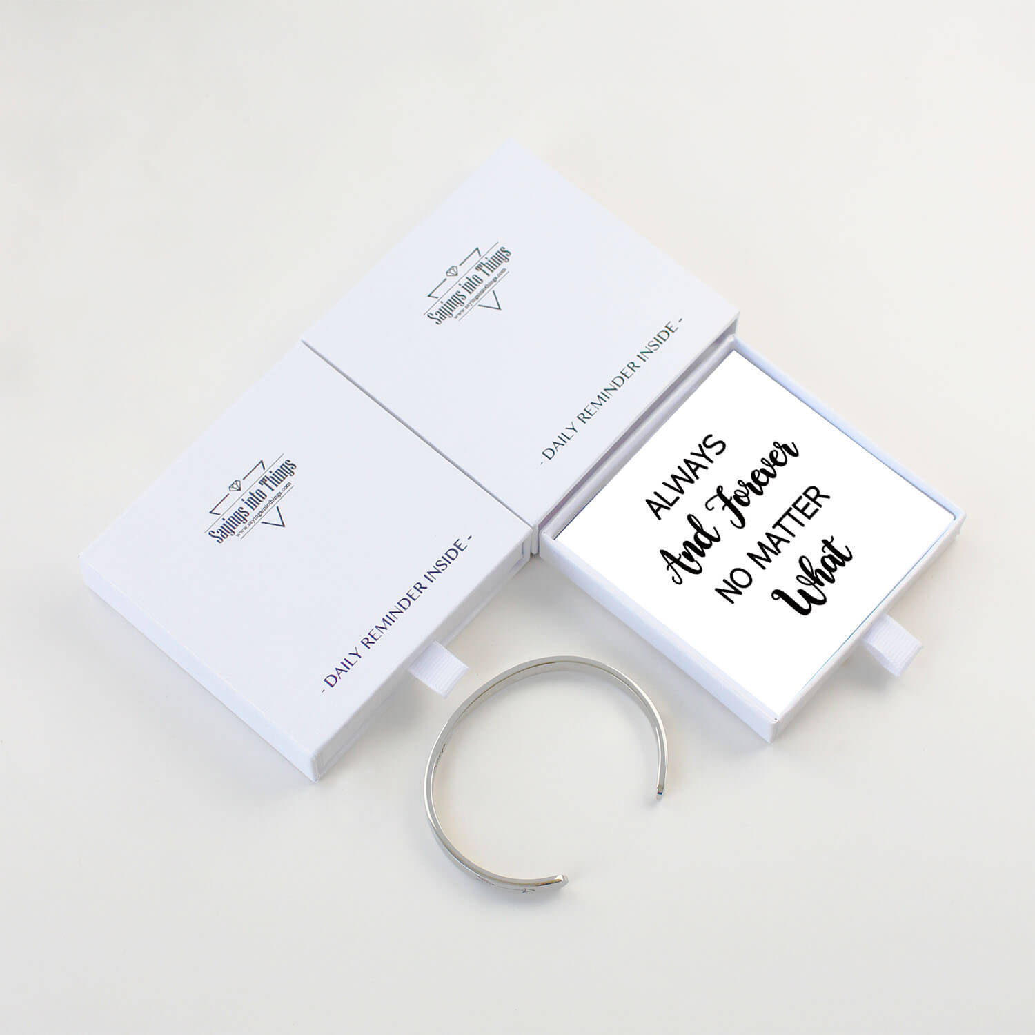 Inspirational Bracelets For Women Teen Girls Personalized Jewelry Gifts For Mom Daughter Sister Friends Stainless Steel Engraved Birthday Christmas Jewelry