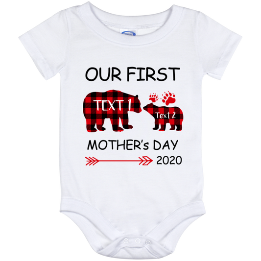 OUR FIRST MOTHER'S DAY Baby Onesie 12 Month