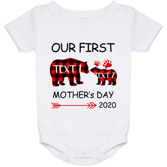 OUR FIRST MOTHER'S DAY Baby Onesie 24 Month