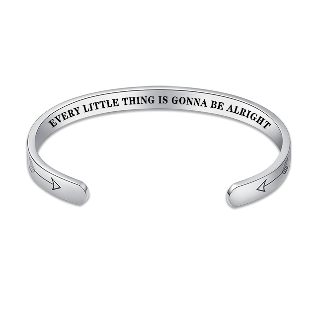 Every little thing is gonna be alright bracelet