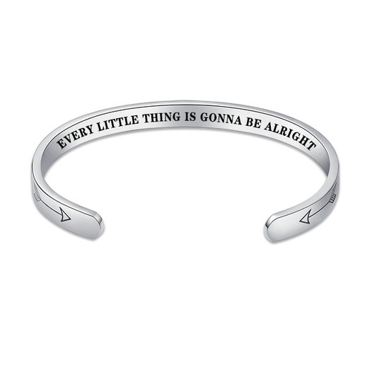 Every little thing is gonna be alright bracelet