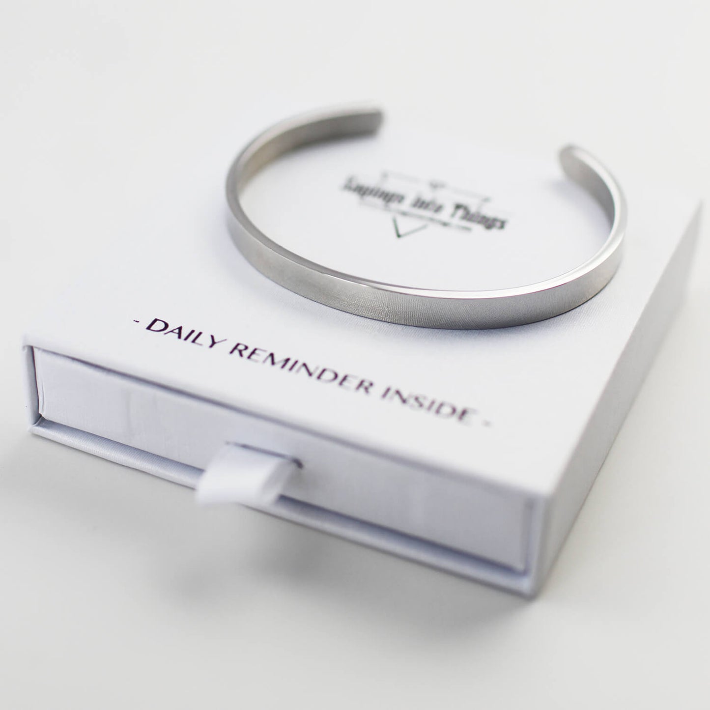 Everything I am, You helped me to be Bracelet