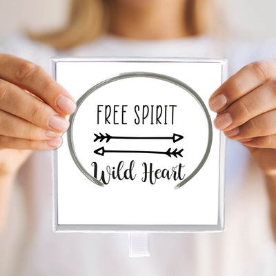Free Spirit With Wild Heart Bracelet