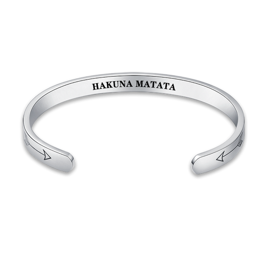 Hakuna Matata Hidden Message Bracelet