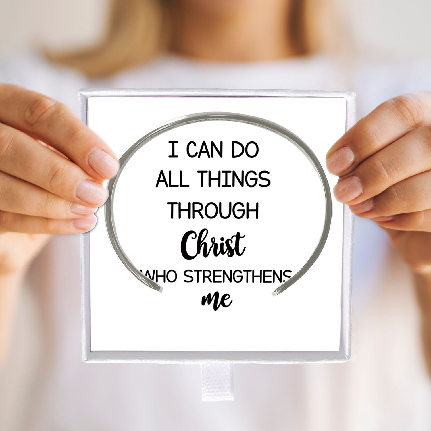 I Can Do All Things Through Christ Who Strengthens Me Bracelet