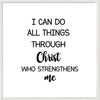 I Can Do All Things Through Christ Who Strengthens Me Bracelet