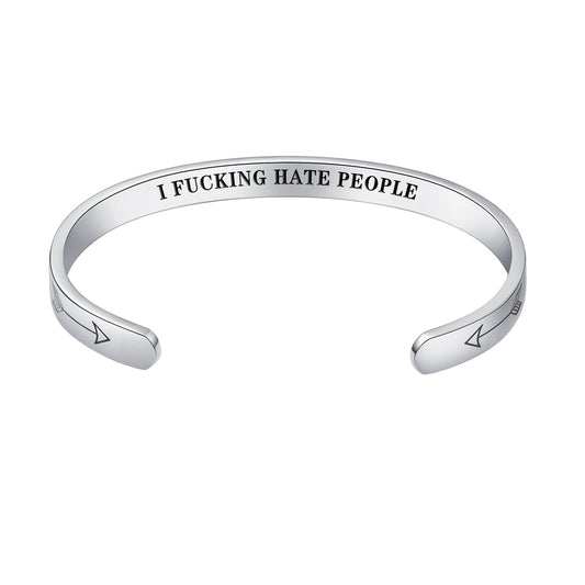 I FUCKING HATE PEOPLE BRACELET