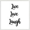 Live Love Laugh Bracelet，Inspirational Jewelry