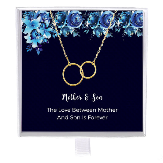 Mother Son Necklace, Mothers Day Jewelry Birthday Gift