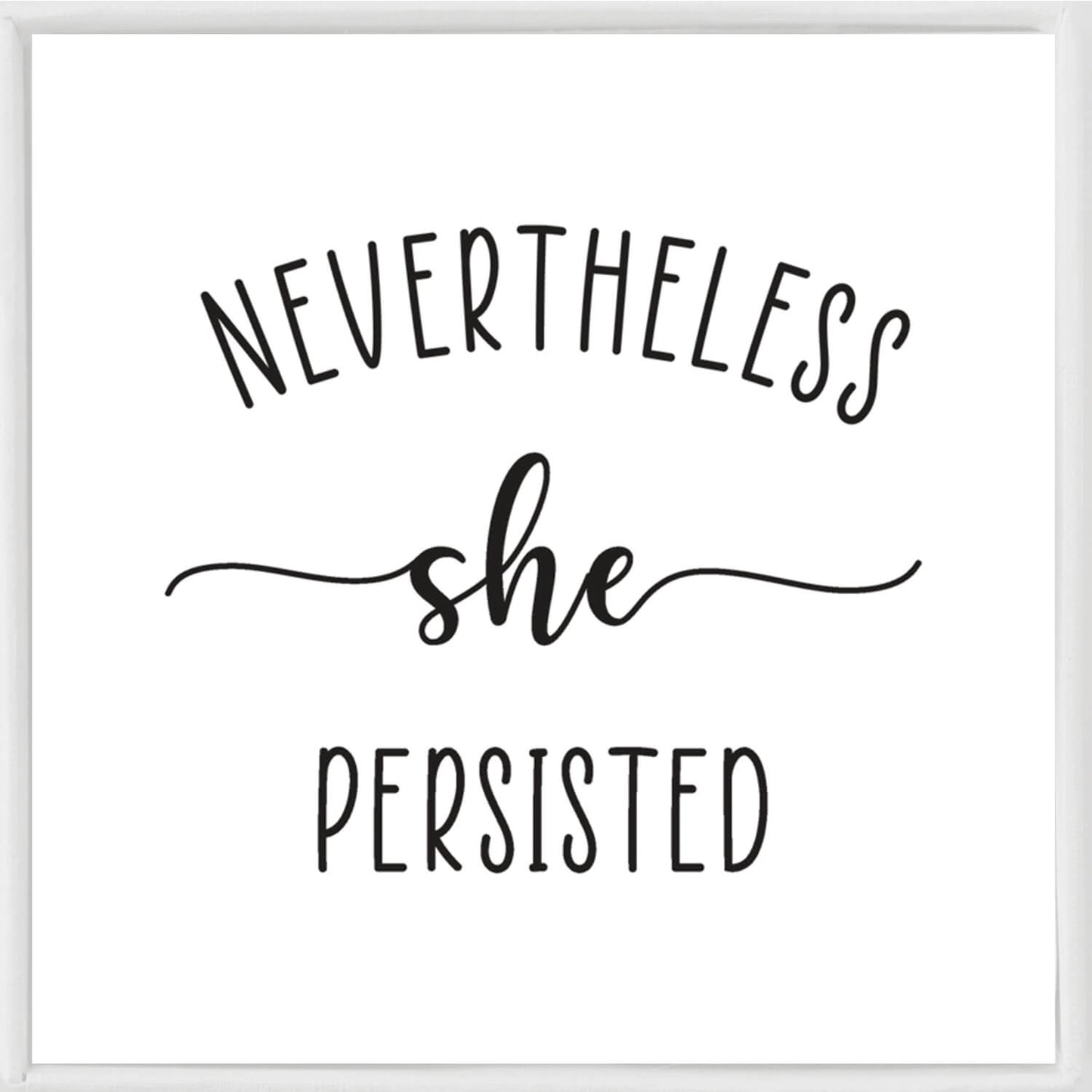 nevertheless, she persisted bracelet bangle