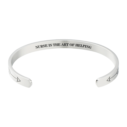 Nurse Is The Art Of Helping Bracelet