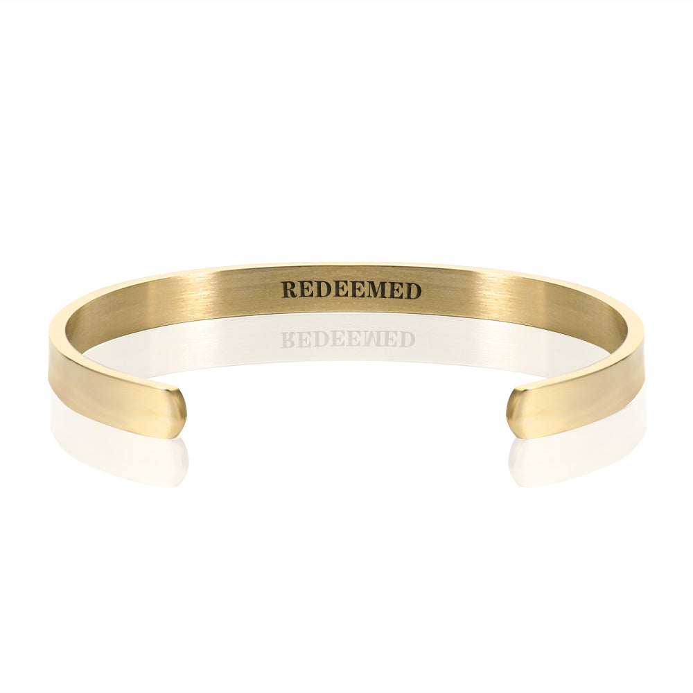 REDEEMED BRACELET BANGLE - Gold