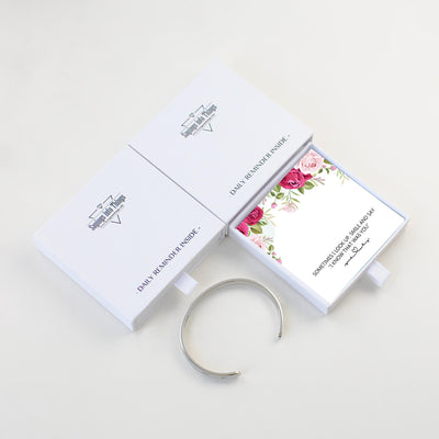 Sometimes I Look Up, Smile And Say “I Know That Was You” Bracelet，Wedding Memorial Gifts for Loss of Father Mother， Remembrance Gifts