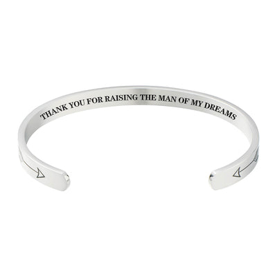 Thank You For Raising The Man Of My Dreams Bracelet