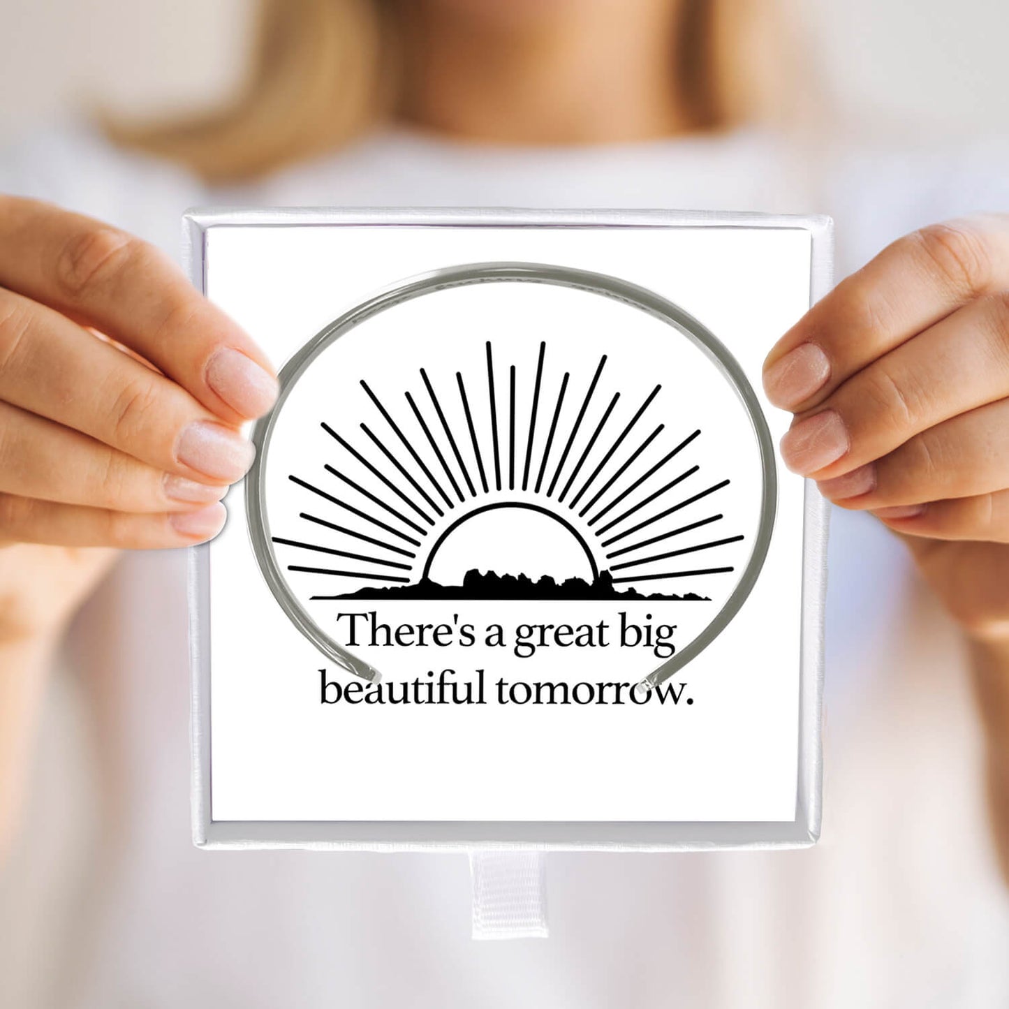 There's A Great Big Beautiful Tomorrow Bracelet