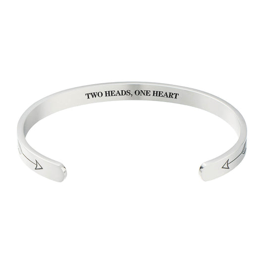 Two Heads, One Heart Bracelet