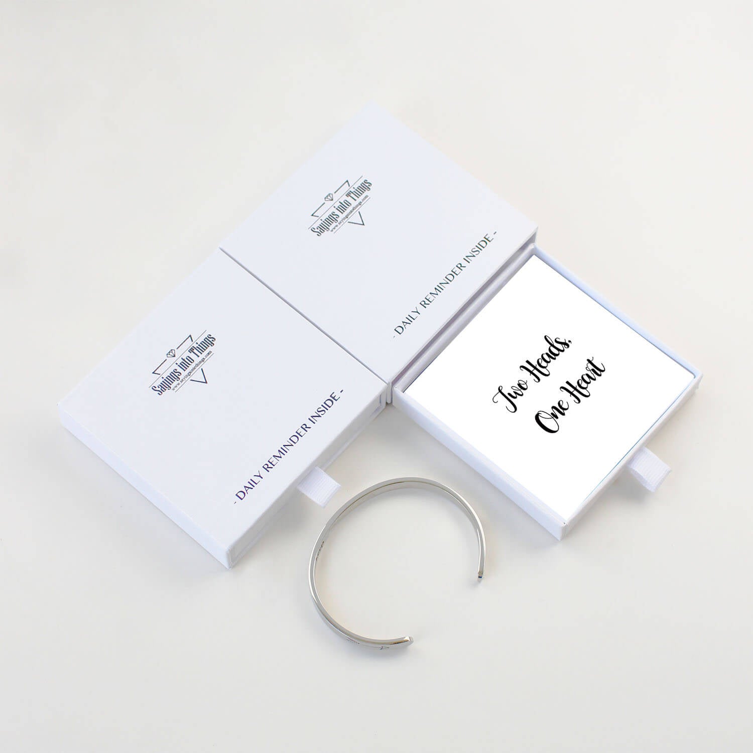 Two Heads, One Heart Bracelet