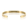 WATCH ME BRACELET BANGLE - Gold