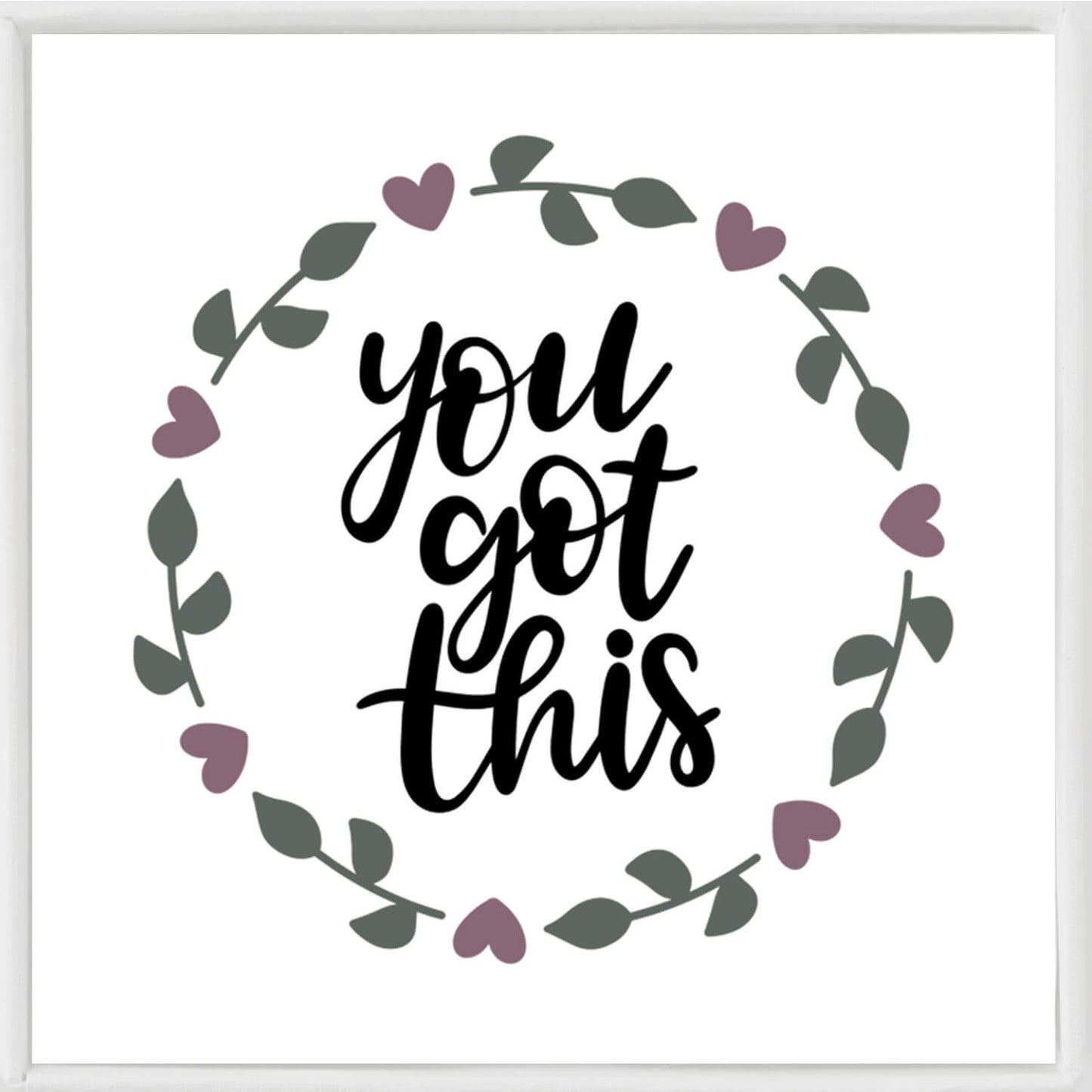 "You Got This" Inspirational Gift Engraved Meaningful Bracelet